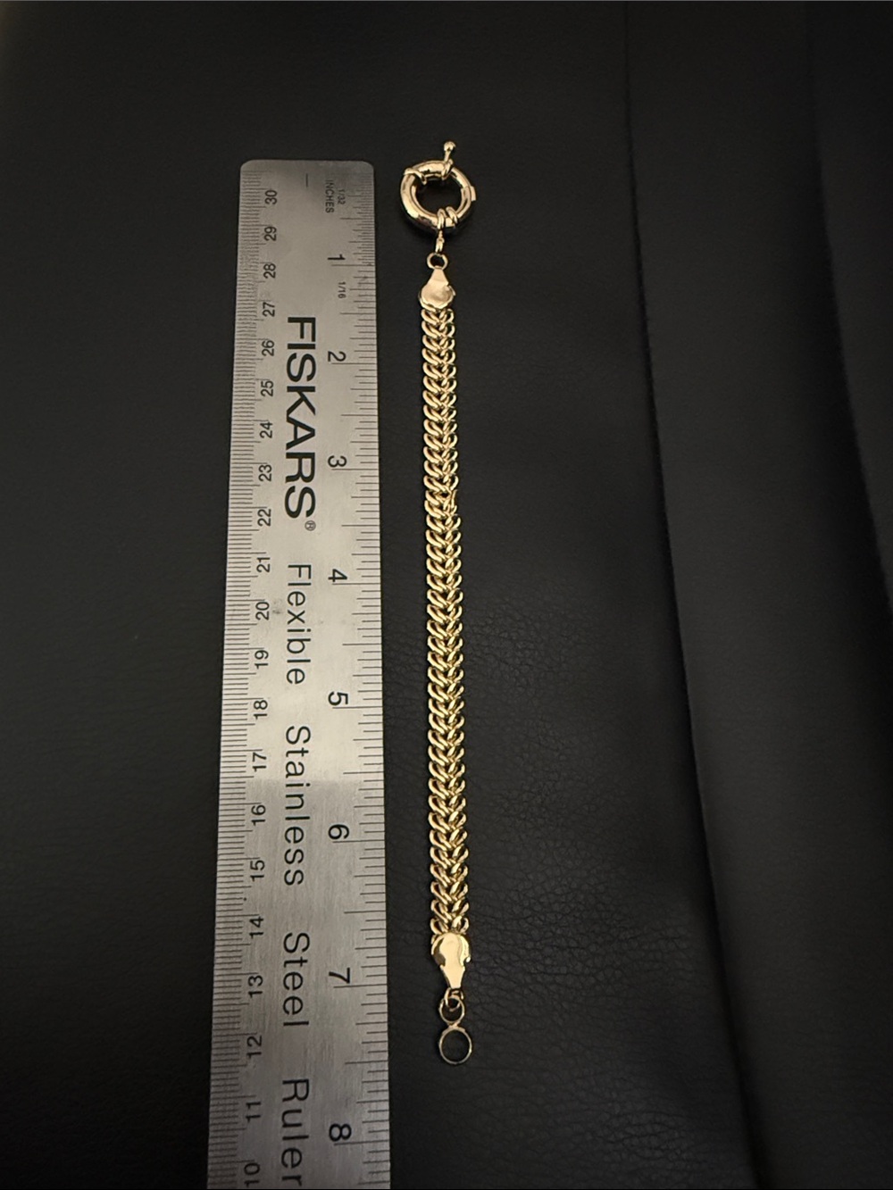 18K Gold Filled Mesh Bracelet - Picture 4 of 4